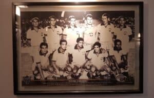 Landmark do Galo: Galo representando a Selecao Brasileira